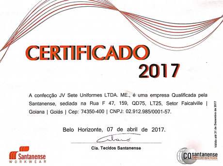 CONFECÇÃO QUALIFICADA SANTANENSE